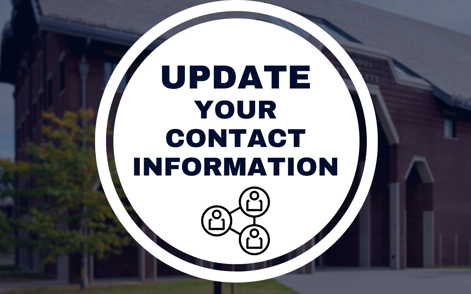 Update your contact information