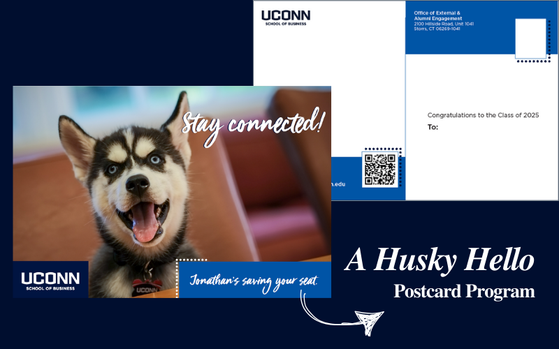 A Husky Hello: Postcard Program